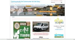 Desktop Screenshot of cc-valdegray.fr
